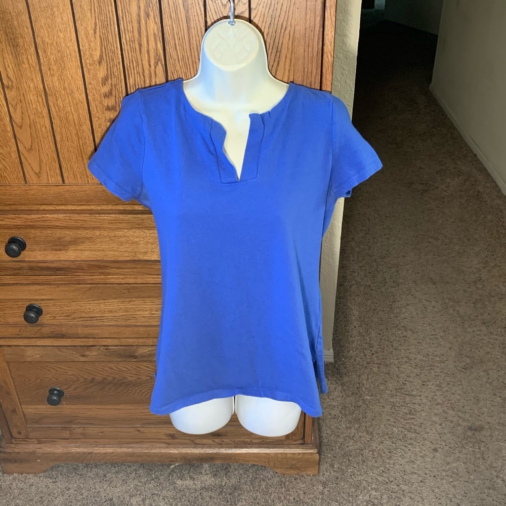 Talbots V-neck blouse